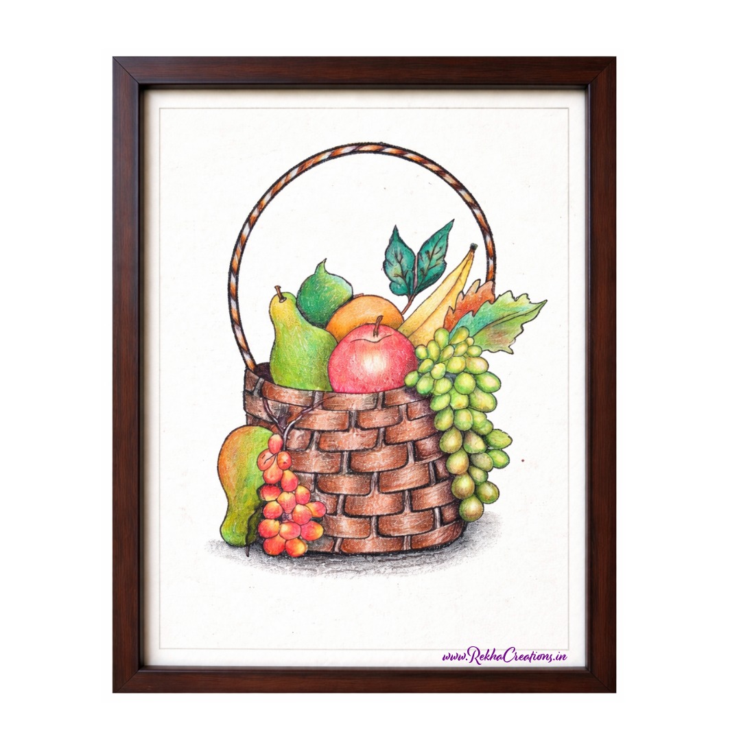 Basket of Fresh Fruits