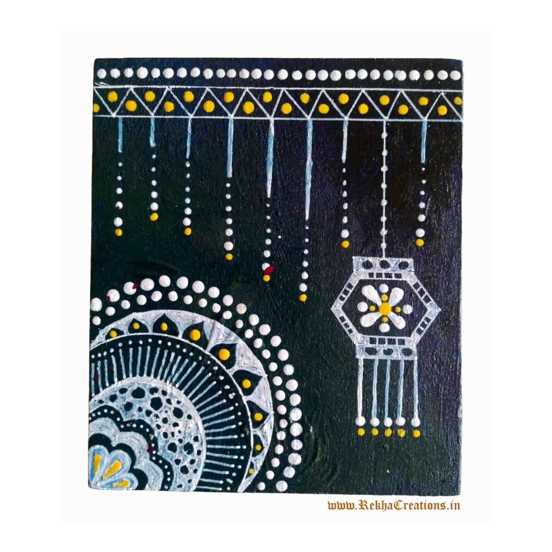 Midnight Lanterns Painting