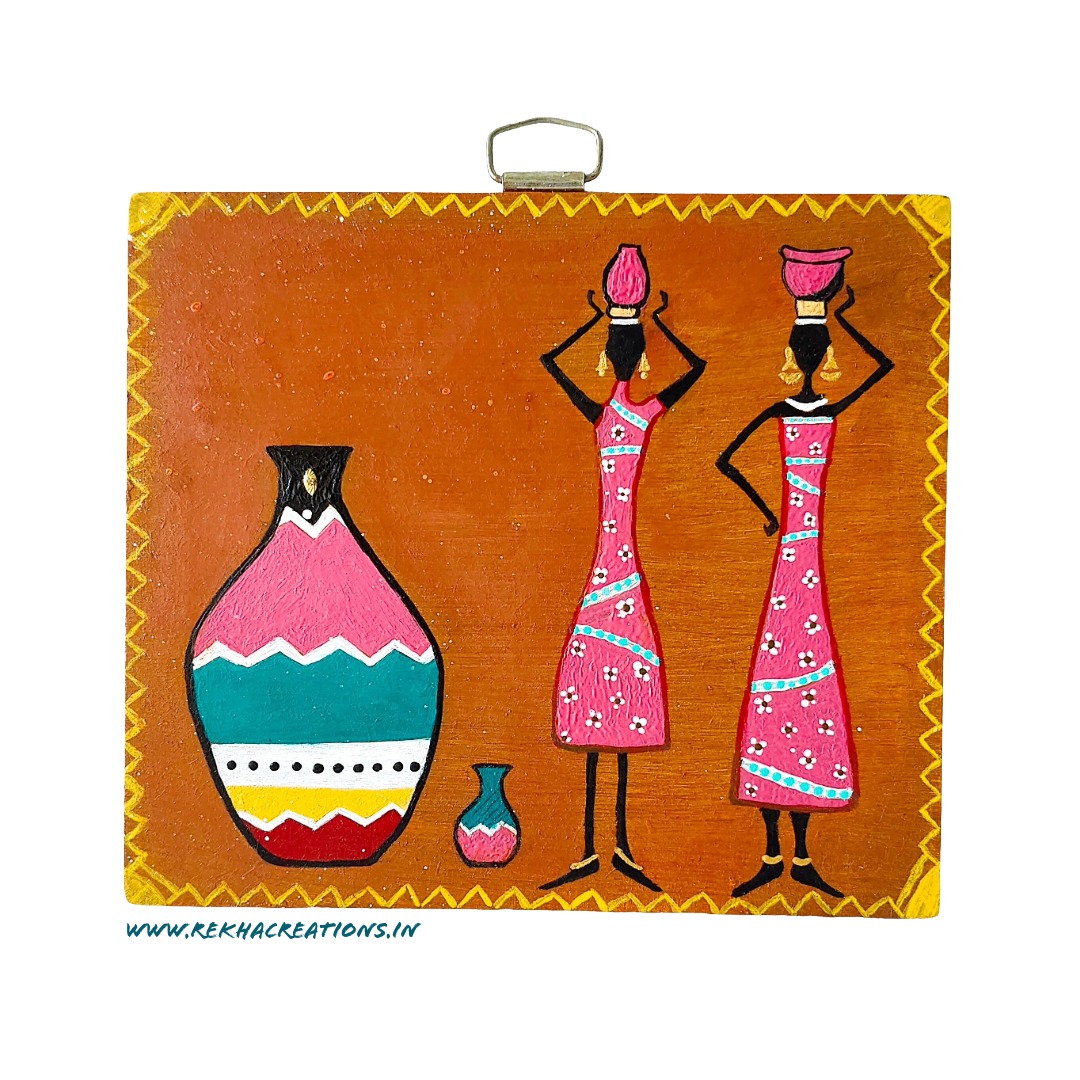 Tribal Women with Vases Painting
